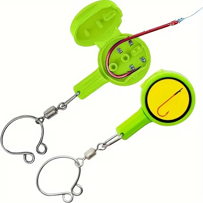 قطعتان من أدوات الصيد: أداة ال - مراجعة Ice Fishing Tip Up وسعره