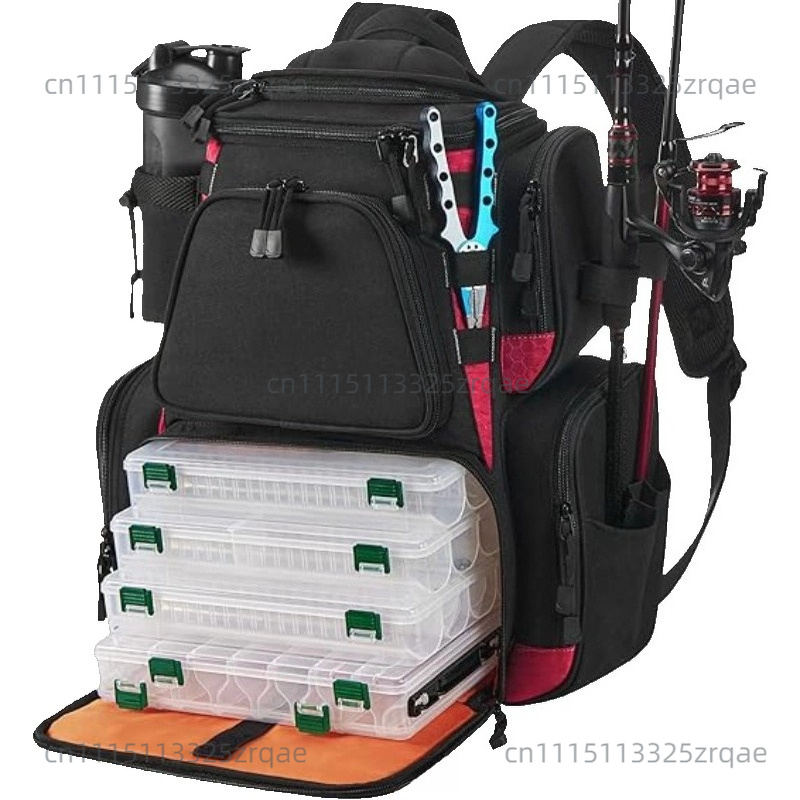 حقيبة ظهر لمعدات الصيد مع مساح - مراجعة Fishing Equipment Bag وسعره